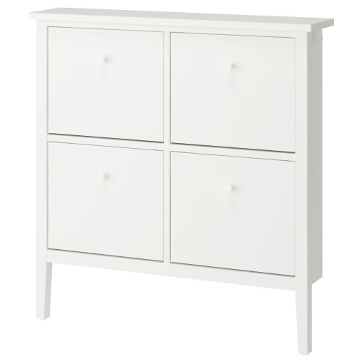 GULLABERG, shoe cabinet with 4 compartments, 105x22x107 cm, 505.877.10