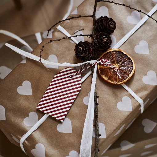 VINTERFINT, gift wrap roll, 3x0.7 m/2.10 m², 506.027.77