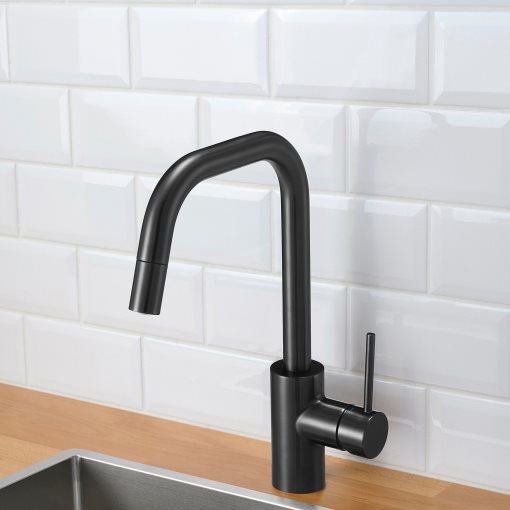 ÄLMAREN, kitchen mixer tap w pull-out spout, 506.034.99