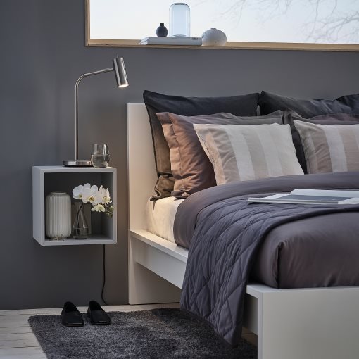 MALM, bed frame/high, 160X200 cm, 590.198.42