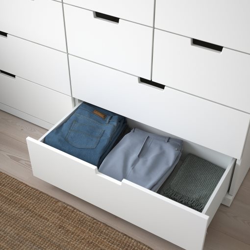NORDLI, chest of 12 drawers, 160x99 cm, 592.394.91