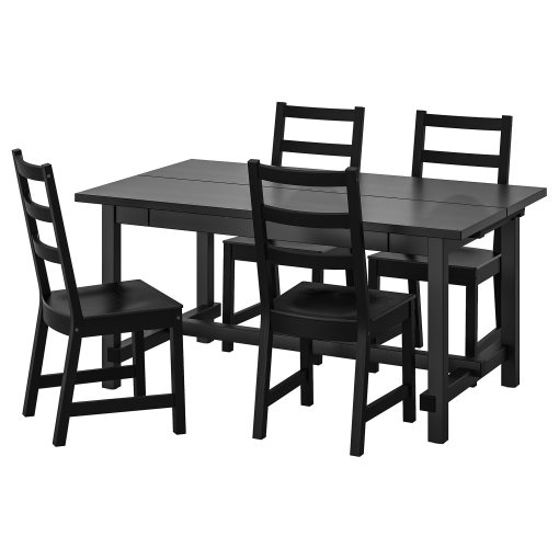 NORDVIKEN/NORDVIKEN, table and 4 chairs, 593.051.55