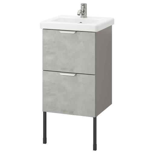 ENHET/TVALLEN, wash-stand with 2 drawers, 593.364.11