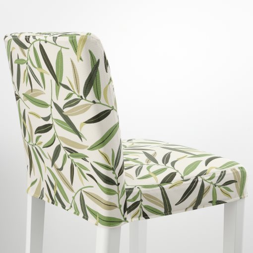 BERGMUND, bar stool with backrest, 62 cm, 593.997.57