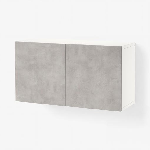 BESTÅ, wall-mounted cabinet combination, 120x42x64 cm, 594.408.27