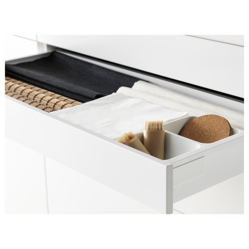 METOD, wall cabinet with 2 doors/2 drawers, 80x100 cm, 594.557.29