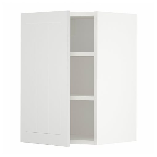 METOD, wall cabinet with shelves, 40x60 cm, 594.610.37