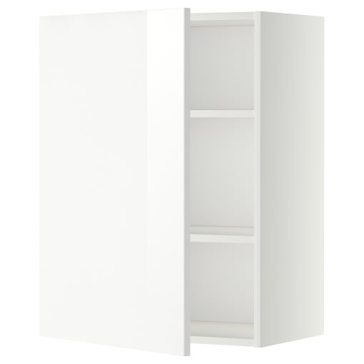 METOD, wall cabinet with shelves, 60x80 cm, 594.666.81