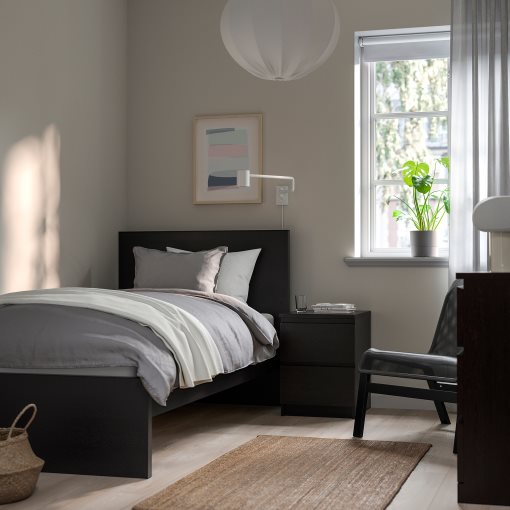 MALM, bed frame/high, 90X200 cm, 594.949.76