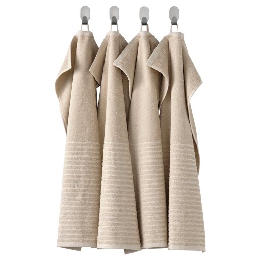 VÅGSJÖN, hand towel set of 4, 40x70 cm, 595.026.03