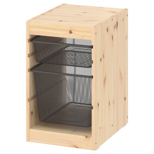 TROFAST, storage combination with boxes, 32x44x52 cm, 595.256.14