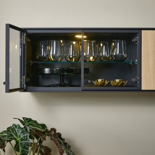 BOASTAD, TV storage combination, 163x42x185 cm, 595.352.22