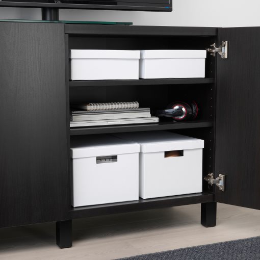 TJENA, storage box with lid, 603.954.28