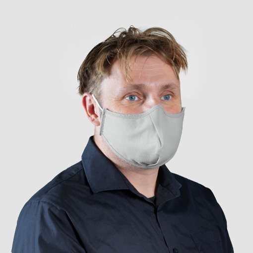 VETSKAP, μάσκα προστασίας πολλαπλών χρήσεων μη ιατρική/ M, 2 τεμ., 605.014.43