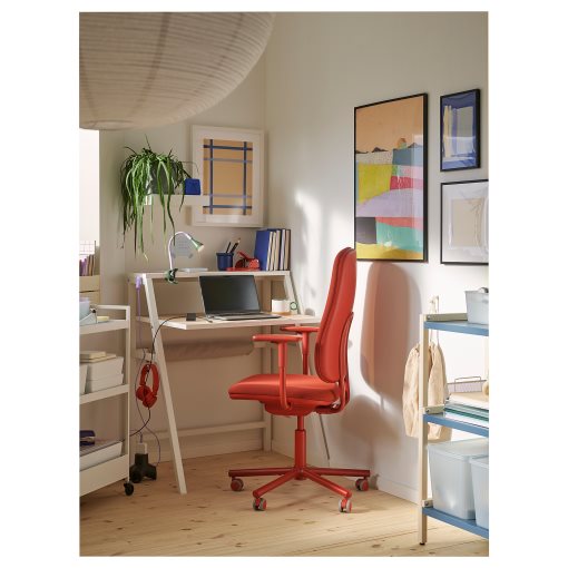 SMORKULL, office chair with armrests, 605.034.37
