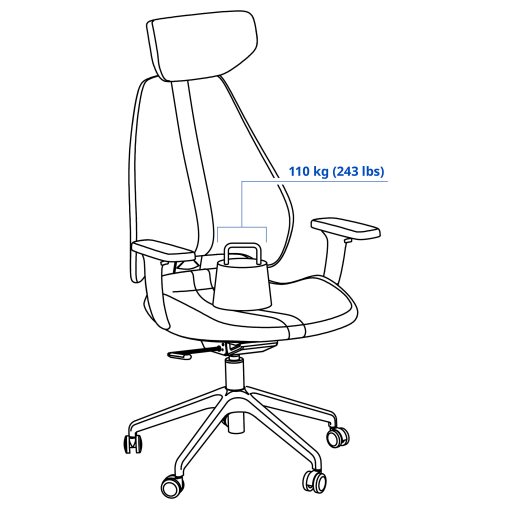 GRUPPSPEL, gaming chair, 605.075.86