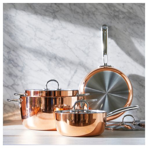 FINMAT, saute pan with lid, 25 cm, 605.175.71