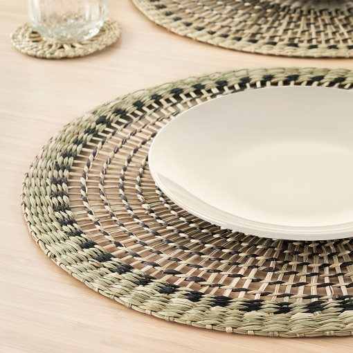 PENNFISK, place mat handmade, 37 cm, 605.277.49