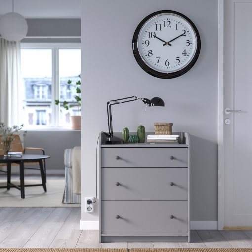 BRAVUR, wall clock, 59 cm, 605.404.73