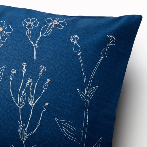 AKERNEJLIKA, cushion cover/ embroidery, 50x50 cm, 605.566.33