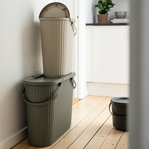 DAMMANG, bin with lid, 26 l, 605.599.76
