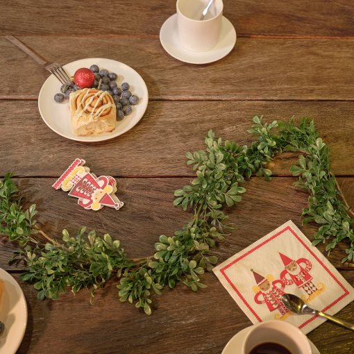 VINTERFINT, artificial garland/in/outdoor Box, 3 m, 605.621.58