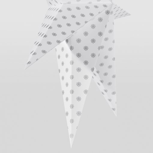 STRÅLA, lamp shade/flower, 90 cm, 605.836.55