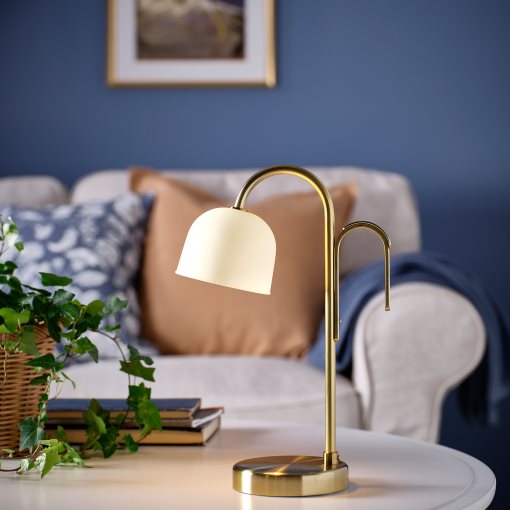 TVÅMASTAD, portable lamp with built-in LED light source/battery-operated, 605.977.80