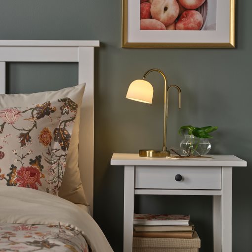 TVÅMASTAD, portable lamp with built-in LED light source/battery-operated, 605.977.80