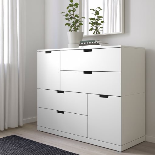 NORDLI, συρταριέρα με 6 συρτάρια, 120X99 cm, 692.766.33