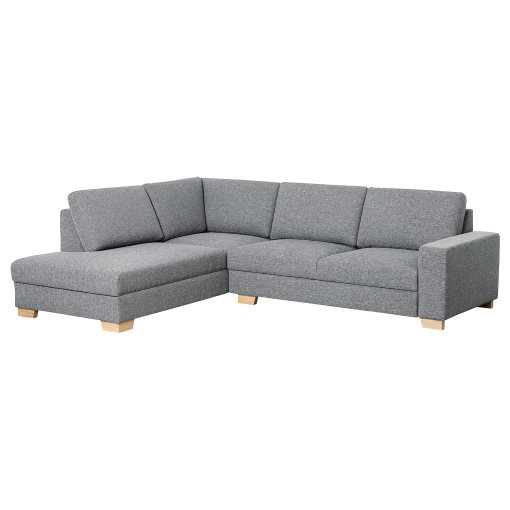 SÖRVALLEN, γωνιακός καναπές 3 θέσεων με ανοιχτό άκρο/αριστερό, 693.041.41