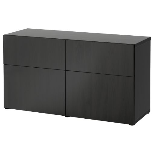 BESTÅ, storage combination with doors/drawers push-open, 120x42x65 cm, 694.126.21