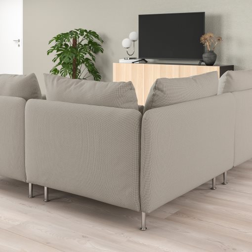 SÖDERHAMN, corner sofa, 6-seat, 694.496.67