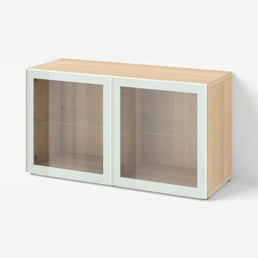 BESTÅ, ραφιέρα με πόρτες, 120x42x64 cm, 694.904.78