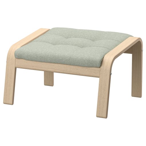 POÄNG, armchair and footstool, 695.019.38