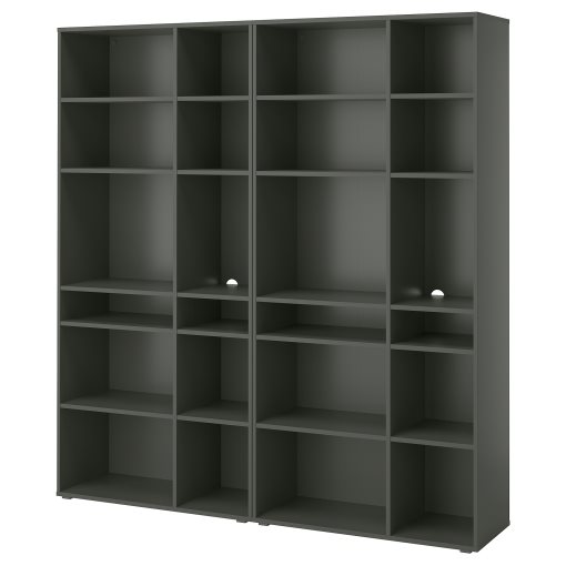 VIHALS, shelving combination, 190x37x200 cm, 695.210.69