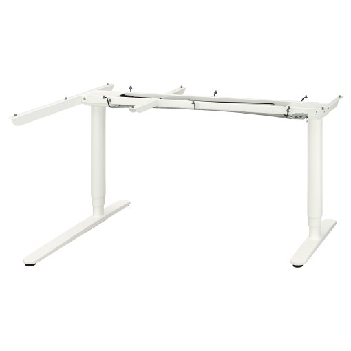 BEKANT, underframe sit/stand corner table, electrical, 702.529.71
