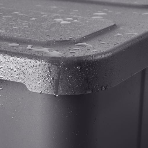 KLÄMTARE, box with lid, in/outdoor, 702.923.64