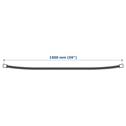 LILLREVET, shower hose, 703.905.62