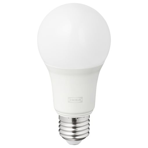 TRADFRI, LED bulb E27 806 lumen, wireless dimmable colour and white spectrum, 704.391.58