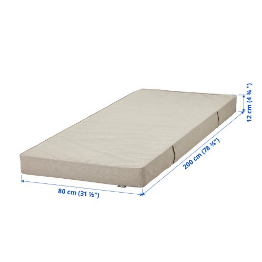 VANNAREID, pocket sprung mattress/extra firm, 80x200 cm, 704.867.29