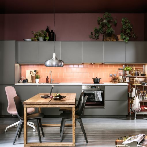 MITTLED, kitchen worktop lighting strip with built-in LED light source/dimmable, 80 cm, 705.286.11