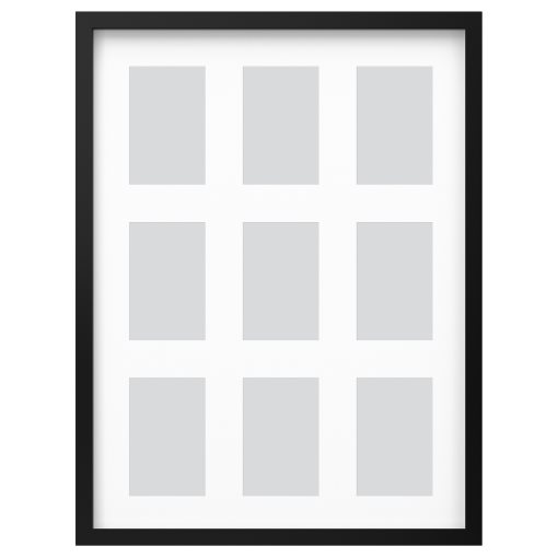 RODALM, κορνίζα για 9 φωτογραφίες, 46x61 cm, 705.537.09