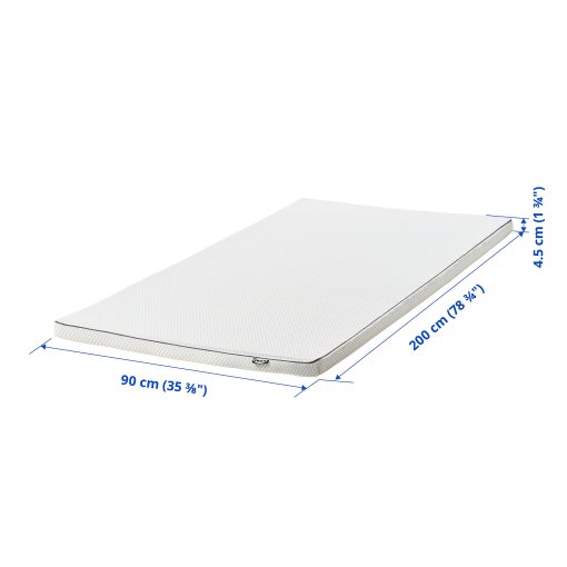 NÄSTABERG, mattress pad, 90x200 cm, 705.596.31