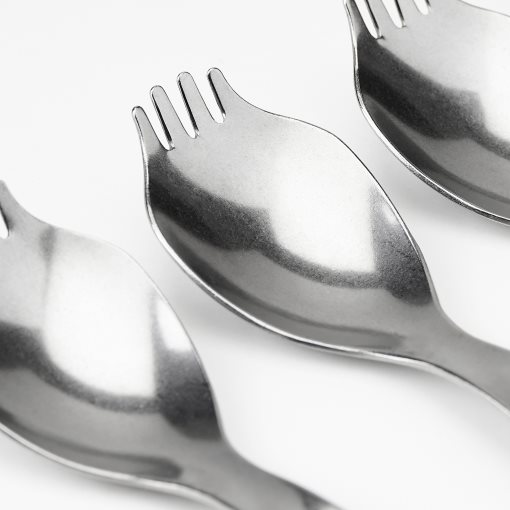 NABBFISK, spork set of 4, 17 cm, 705.711.19