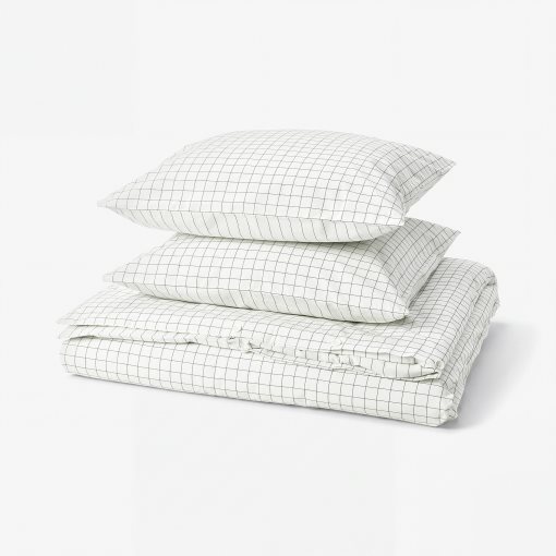 DOFTAKLEJA, duvet cover and 2 pillowcases, 240x220/50x60 cm, 706.005.03