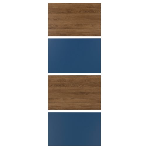MEHAMN, 4 panels for sliding door frame, 75x201 cm, 706.057.46