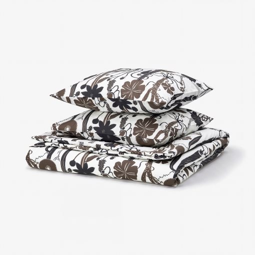 LUNDSKAFTING, duvet cover and 2 pillowcases, 240x220/50x60 cm, 706.063.50