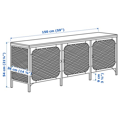 FJÄLLBO, TV storage combination, 791.912.66