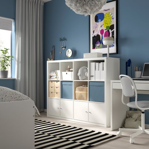 KALLAX, shelving unit with 4 inserts, 792.782.50